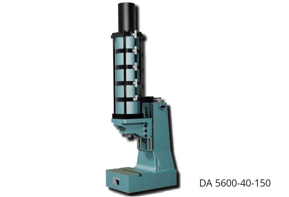 Пневматический пресс прямого действия и увеличеным вылетом DA 5600-40-150