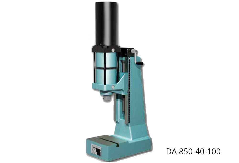 Пневматический пресс прямого действия и увеличеным вылетом DA 850-40-100
