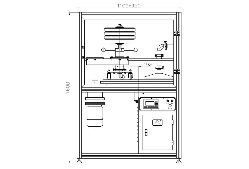 Прибор для испытания напольных покрытий CCT-2